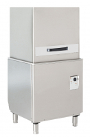 Купольная посудомоечная машина под кассеты 50x50 см, с дозатором ополаскивателя, без дозатора моющего, дренажная помпа Kocateq KOMEC-H500 B